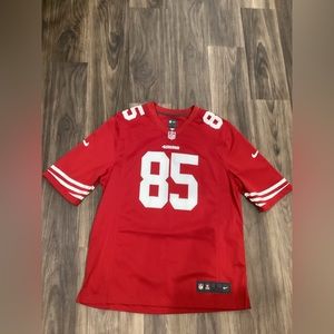 Nike NFL San Francisco 49ers Jersey #85 Vernon Davis size Large